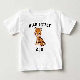Camiseta De Bebé Pequeña Cubo Salvaje
