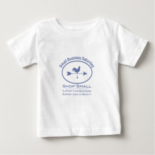 Camiseta De Bebé Pequeña empresa Sábado Vanza meteorológica