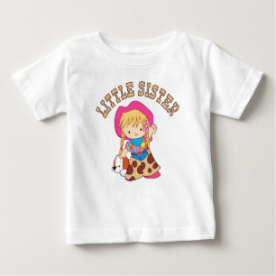 Camiseta De Bebé Pequeña hermana de Cowkids