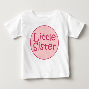 Camiseta De Bebé Pequeña Hermana Larga Manga