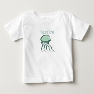 Camiseta De Bebé Pequeña medusa