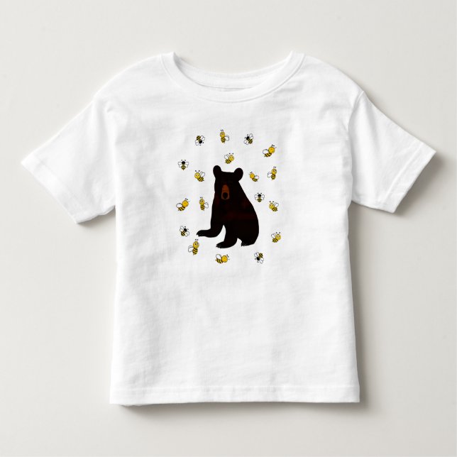 Camiseta De Bebé Pequeña miel de abeja (Anverso)