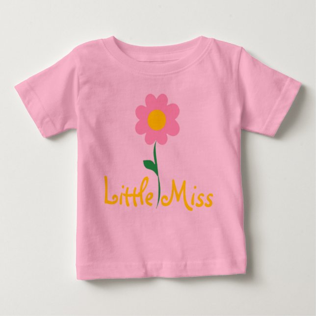 Camiseta De Bebé Pequeña Miss (Anverso)