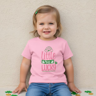 Camiseta De Bebé Pequeña Miss Chica Afortunada St Patrick T-Shirt p