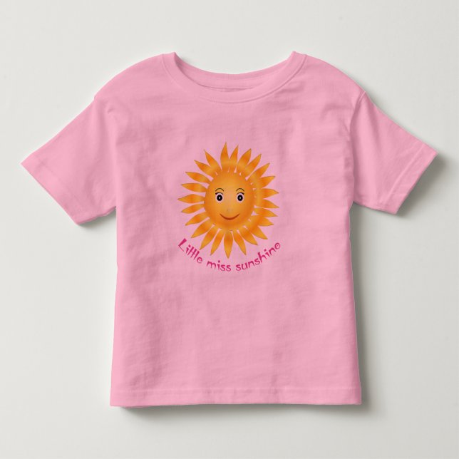Camiseta De Bebé Pequeña perdida de sol (Anverso)