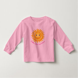 Camiseta De Bebé Pequeña perdida de sol