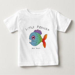Camiseta De Bebé Pequeña piraña