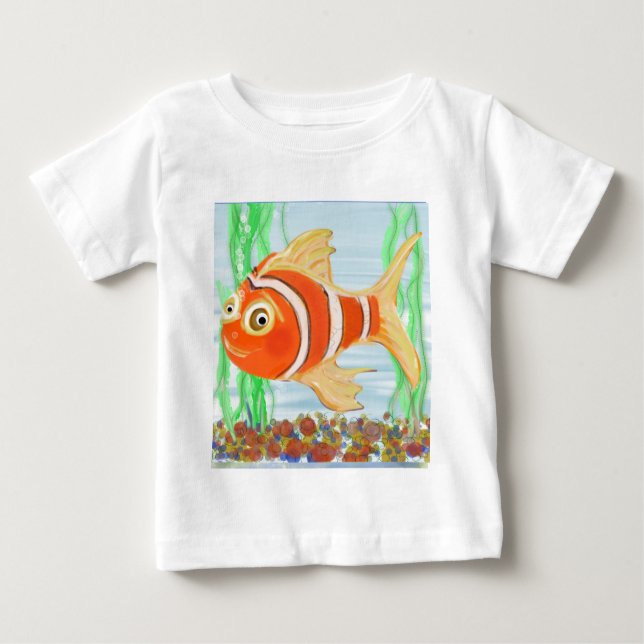 Camiseta De Bebé Pequeña Piscina Cuidada En Una Piscina (Anverso)