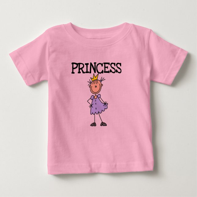 Camiseta De Bebé Pequeña Princesa (Anverso)