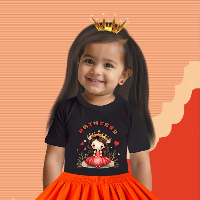 Camiseta De Bebé Pequeña princesa (Subido por el creador)