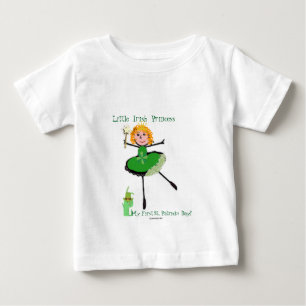 Camiseta De Bebé Pequeña princesa irlandesa - Mi primer día de San 
