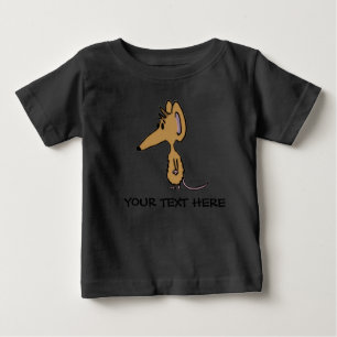 Camiseta De Bebé Pequeña Rata Creeper