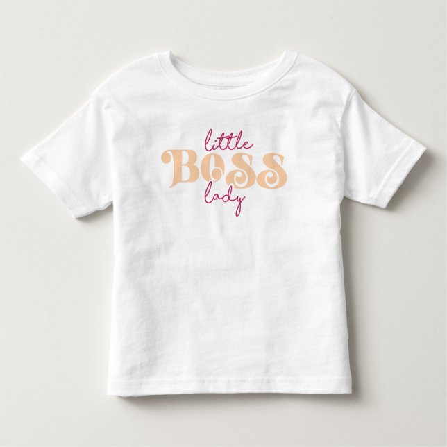 Camiseta De Bebé Pequeña Señora del Jefe (Anverso)