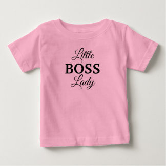 Camiseta De Bebé Pequeña Señora del Jefe