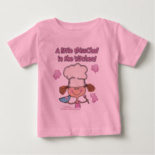 Camiseta De Bebé Pequeña señorita Chef