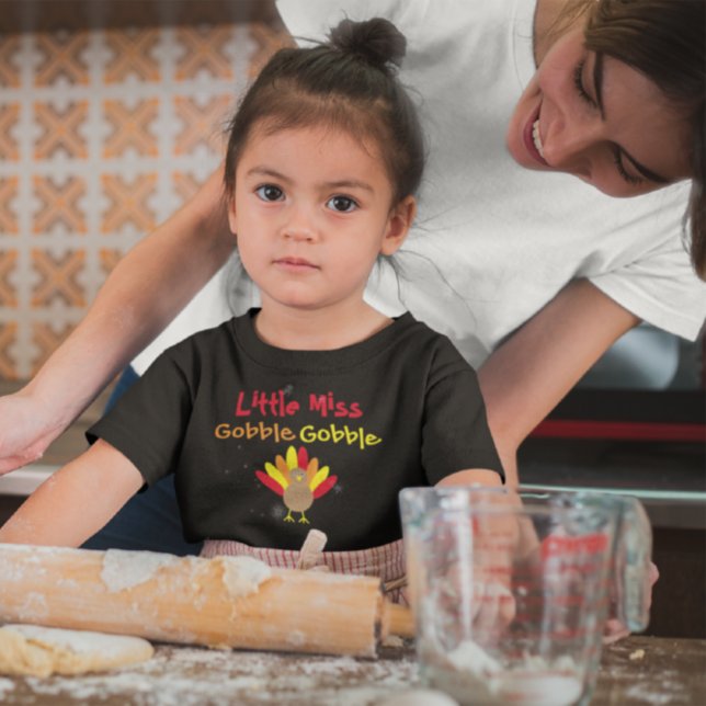 Camiseta De Bebé Pequeña Señorita Glu Glu (Subido por el creador)