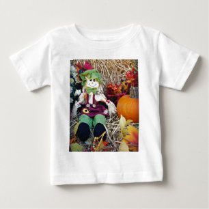 Camiseta De Bebé Pequeña señorita Scarecrow