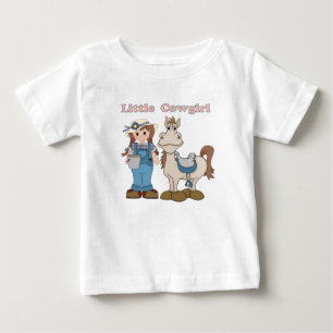 Camiseta De Bebé Pequeña Vaquera