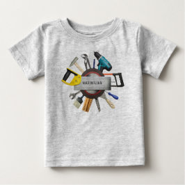 Camiseta De Bebé Pequeñas herramientas de mano personalizadas Camis