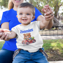 Camiseta De Bebé Pequeñas zoomías