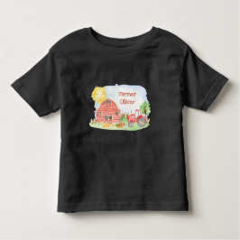 Camiseta De Bebé Pequeño agricultor con nombre