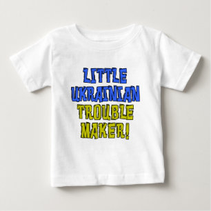 Camiseta De Bebé Pequeño alborotador ucraniano