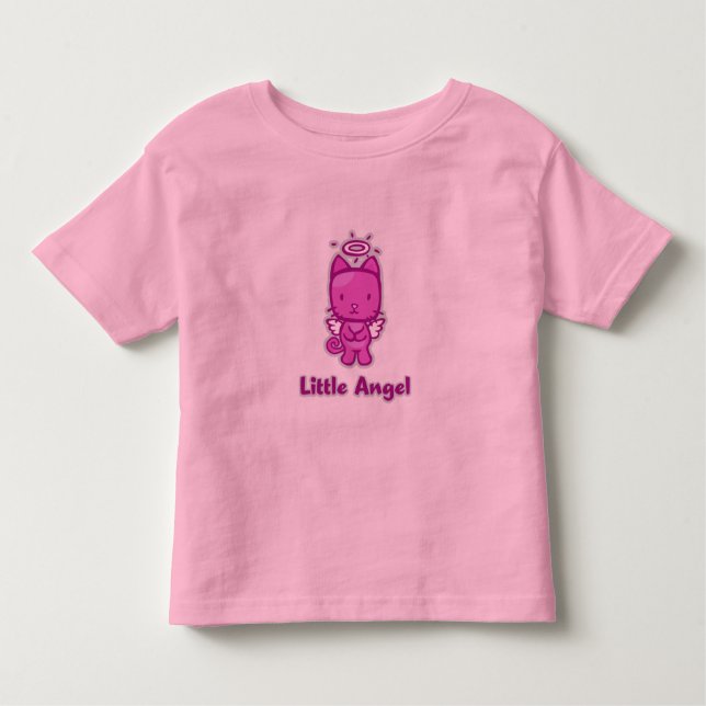 Camiseta De Bebé "Pequeño ángel... pequeño diablo", pequeño cantant (Anverso)