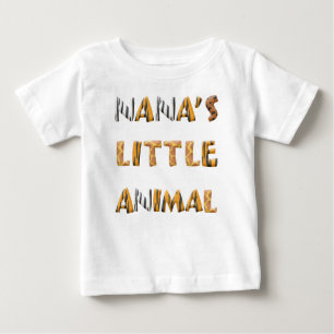 Camiseta De Bebé Pequeño animal