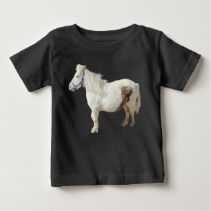 Camiseta De Bebé Pequeño animal pequeño de Poniy en miniatura