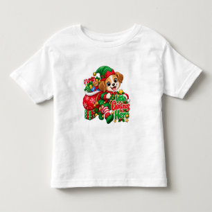Camiseta De Bebé Pequeño ayudante de Navidad (niño)