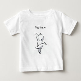 Camiseta De Bebé Pequeño bailarín 01