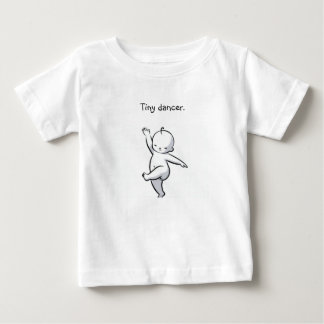 Camiseta De Bebé Pequeño bailarín 01