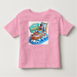 Camiseta De Bebé Pequeño barco de vapor de Natasha Us