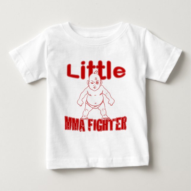Camiseta De Bebé Pequeño bebé de los artes marciales del (Anverso)