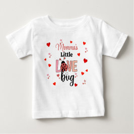 Camiseta De Bebé Pequeño Bicho de Amor de Mamá