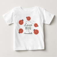 Pequeño Bicho del Amor Señora Mariquita Cumpleaños