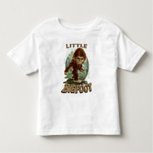 Camiseta De Bebé Pequeño Bigfoot