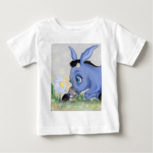 Camiseta De Bebé Pequeño burro y gracioso bebé camiseta