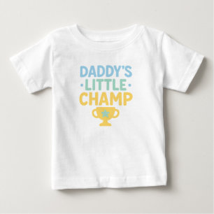 Camiseta De Bebé Pequeño campeón de papi - Niños educados diseñan c