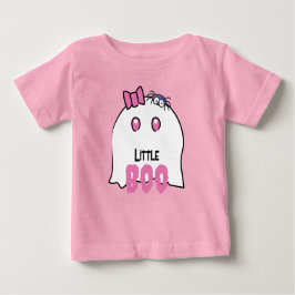 Camiseta De Bebé Pequeño Chica de Boo Primera Familia Fantasma Cuid