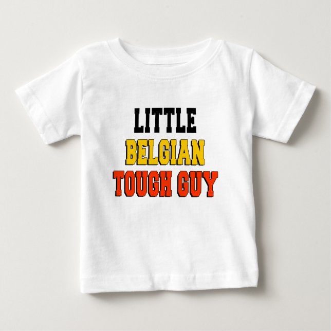Camiseta De Bebé Pequeño chico belga (Anverso)