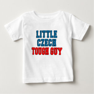 Camiseta De Bebé Pequeño chico duro checo