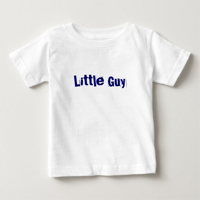 Camiseta De Bebé Pequeño chico T-Shirt Infant / Toddler (Big Guy) (Anverso)