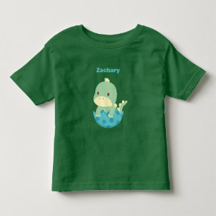 Camiseta De Bebé Pequeño Dino recién nacido bebé con sombrero