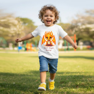 Camiseta De Bebé Pequeño dragón