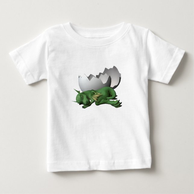 Camiseta De Bebé Pequeño dragón (Anverso)