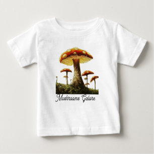 Camiseta De Bebé Pequeño Explorador: champiñones Galore