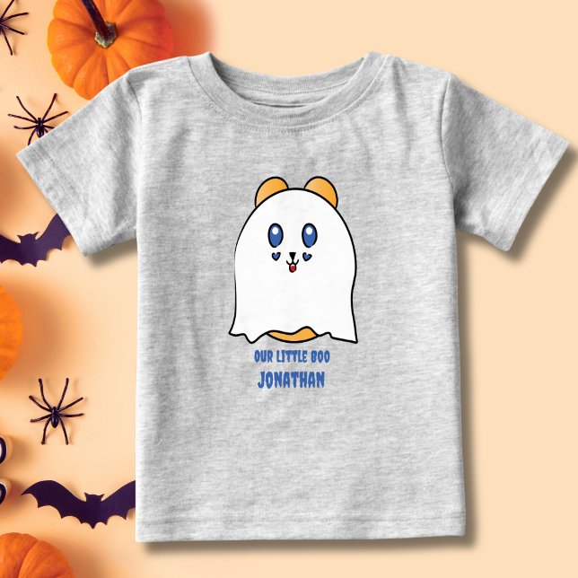 Camiseta De Bebé Pequeño fantasma de Halloween (Subido por el creador)