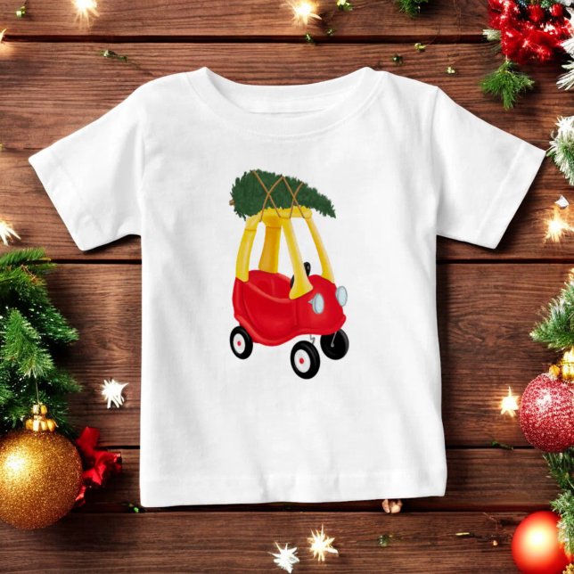 Camiseta De Bebé Pequeño Fiesta de vacaciones en coche primer cumpl (Subido por el creador)