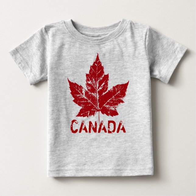 Camiseta De Bebé Pequeño Guay Canada T-shirt Retro Souvenir (Anverso)
